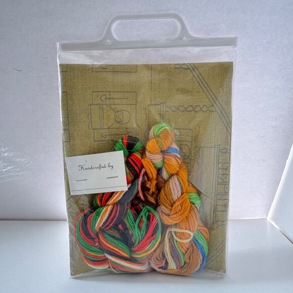 Vtg Crewel Embroidery Kit Tirollean Chalet By Mary-Alice Monterey Bay Needlework - Picture 4 of 5